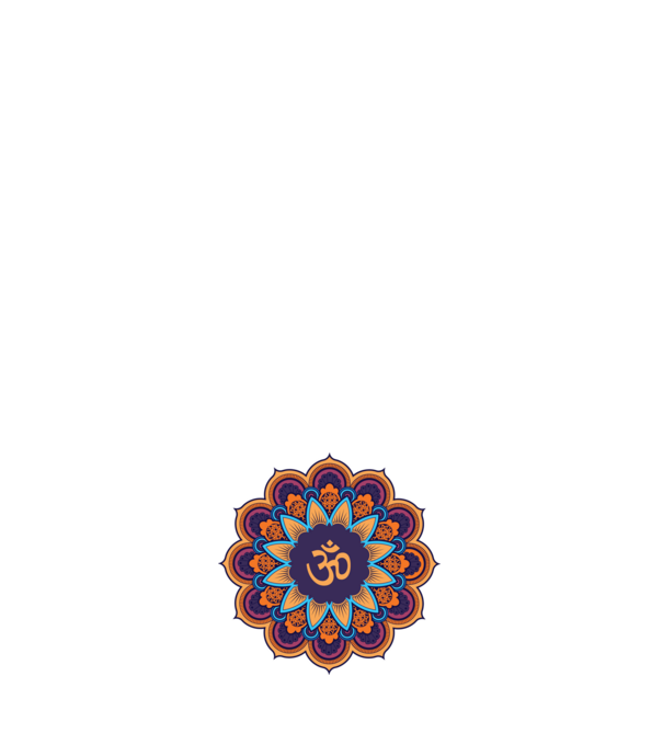 Mandala minta világos rózsaszín pólón