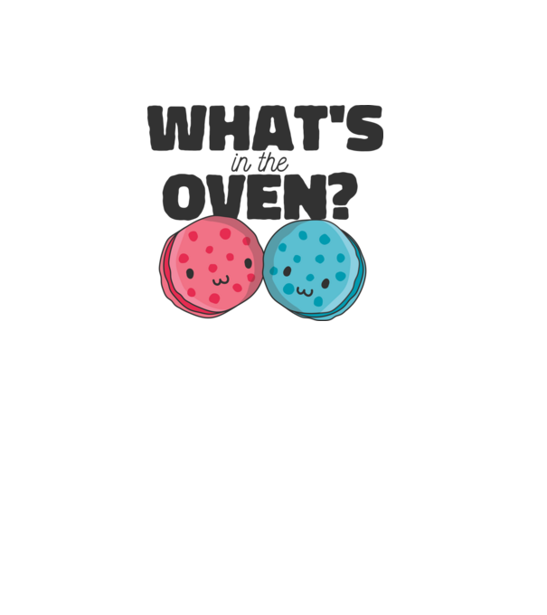 Gender Cookies minta fehér pólón