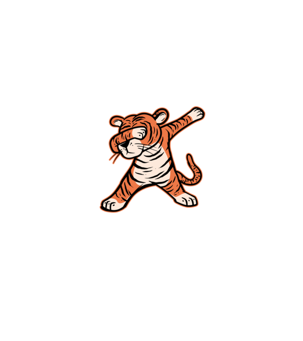 Tigris DAB minta fekete pólón