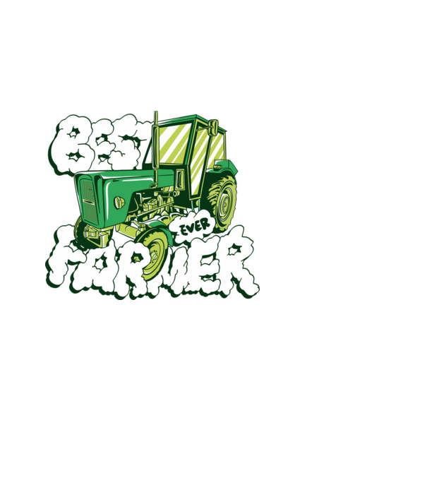 Best Farmer Ever Traktoros minta fehér pólón