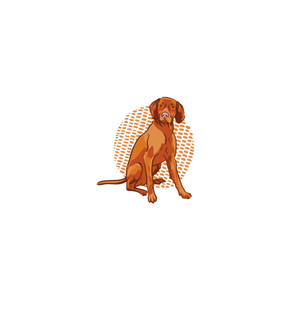 Vizsla minta szürke pólón