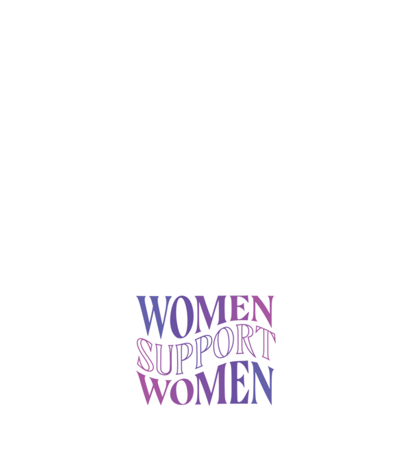 Women Support Women Nőnap minta világos rózsaszín pólón