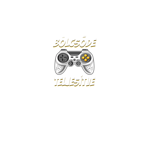 Bölcsőde teljesítve gamer ballagás minta sötétkék pólón