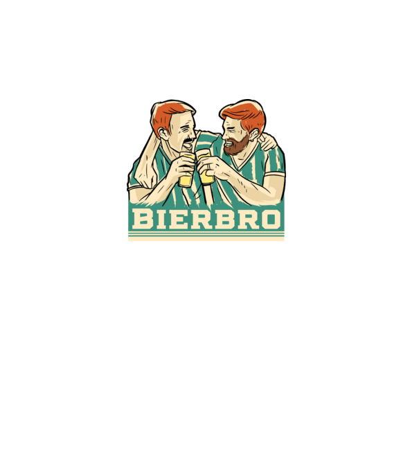 Bier bros minta fekete pólón