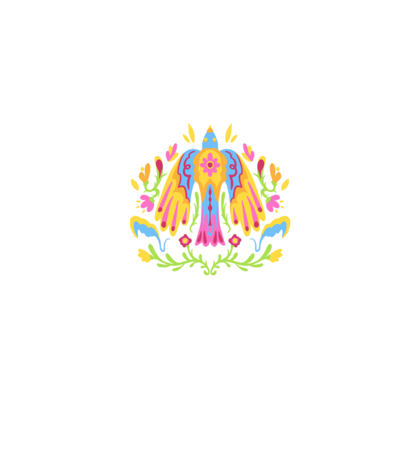 Otomi Design minta farmerkék pólón