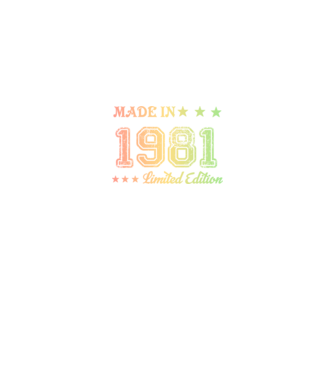 1981 minta fekete pólón