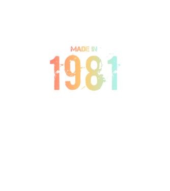 1981 minta fekete pólón