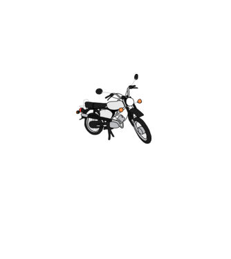 Simson  minta fehér pólón