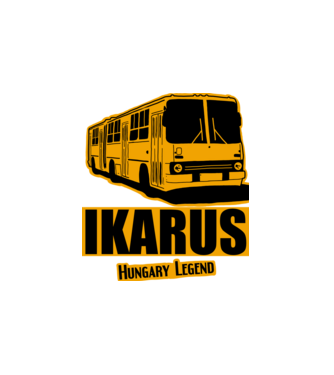 Ikarus  minta fehér pólón