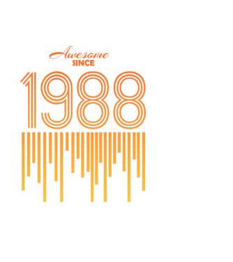 1988 minta fekete pólón