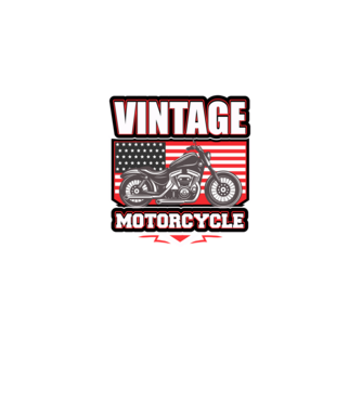 Motorcycle minta világos rózsaszín pólón