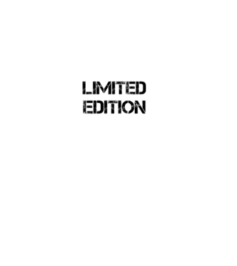 Limited edition minta fekete pólón