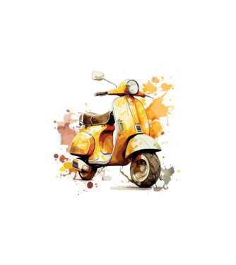Motor  minta fehér pólón