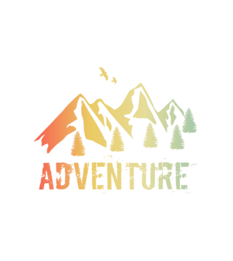 Adventure  minta fehér pólón