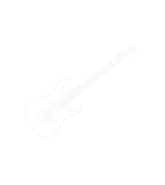 Rock minta fehér pólón