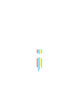 Gamer minta fehér pólón