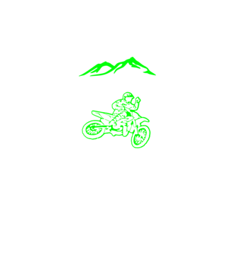 Enduro  minta fekete pólón