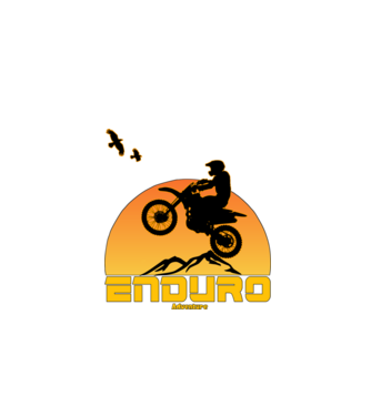 Enduro adventure minta türkiz pólón