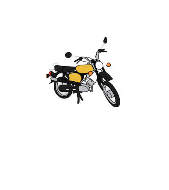 Simson  minta fehér pólón