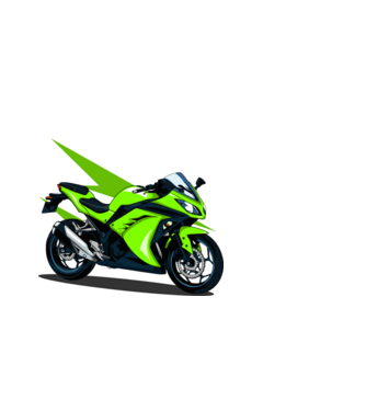 Sport motor  minta fekete pólón