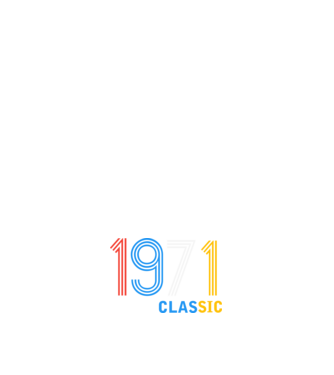 1971 minta sötétkék pólón