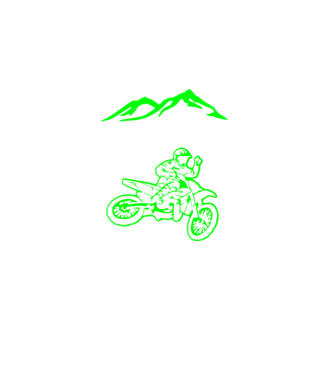 Enduro  minta fekete pólón