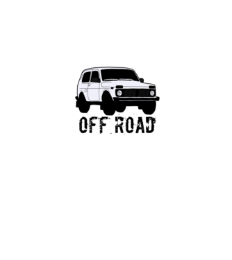 OFF ROAD minta fekete pólón