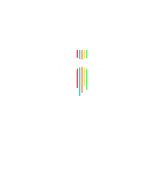Gamer minta fekete pólón