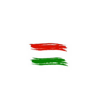 Magyarország  minta homokszín pólón