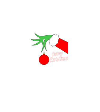 Merry Christmas minta fekete pólón