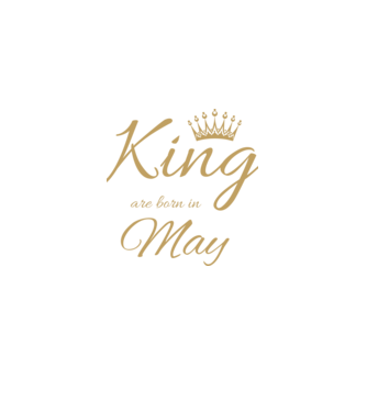 King minta fekete pólón