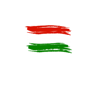 Magyarország  minta fekete pólón