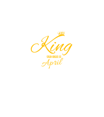 king minta fekete pólón