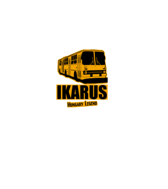Ikarus  minta fekete pólón