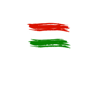 Magyarország  minta türkiz pólón