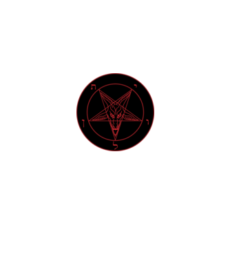 Church Of Satan, Satanic Bible, Lucifer, Area, Symbol minta piros pólón