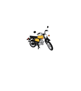 Simson  minta fehér pólón