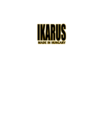 Ikarus  minta fekete pólón