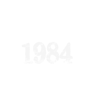 1984 minta fehér pólón