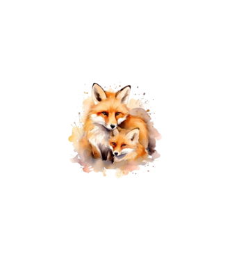 fox minta fehér pólón