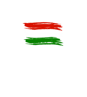 Magyarország  minta fekete pólón