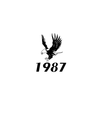 1987 minta fekete pólón