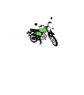 Simson  minta fehér pólón