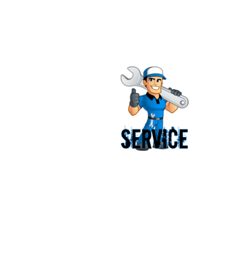 Service minta neonsárga pólón