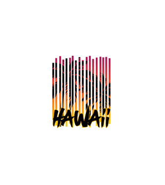 Hawaii minta fehér pólón