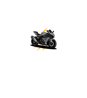 Sport motor  minta fehér pólón
