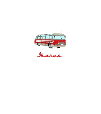 Ikarus 55 minta fehér pólón