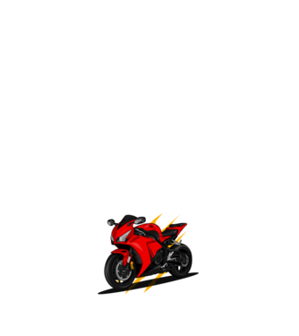 Sport motor  minta világos rózsaszín pólón