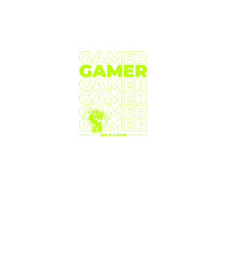 gamer minta türkiz pólón