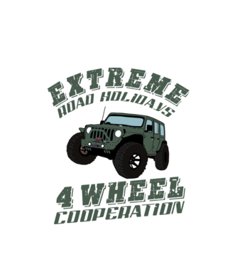 Jeep minta fehér pólón